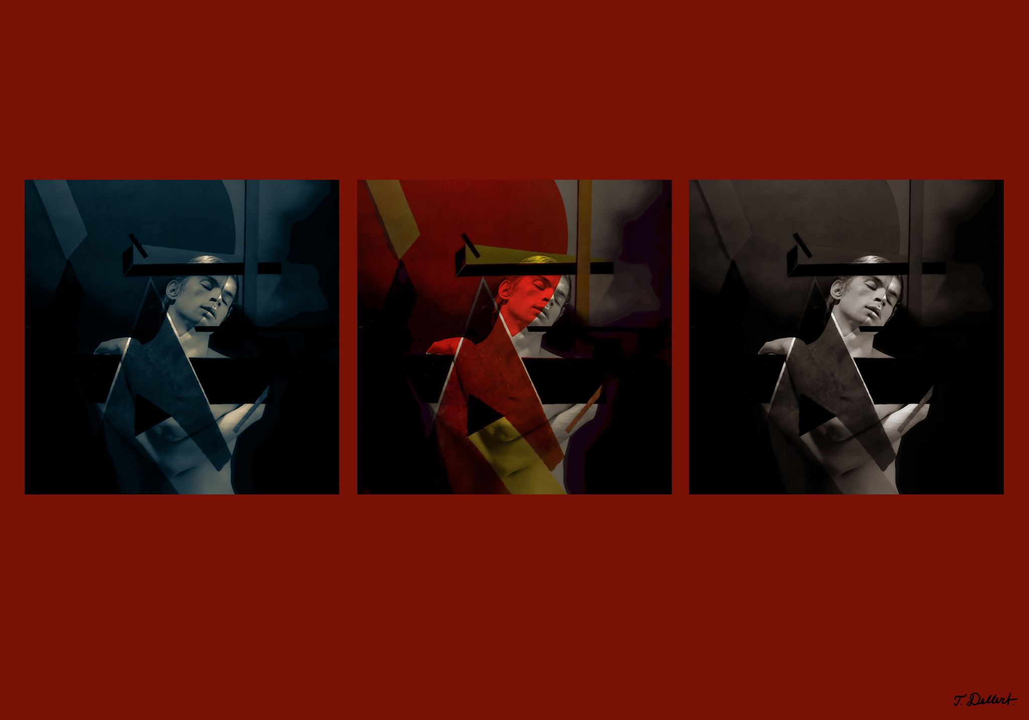 SMALL.  Rudy  Triptych 